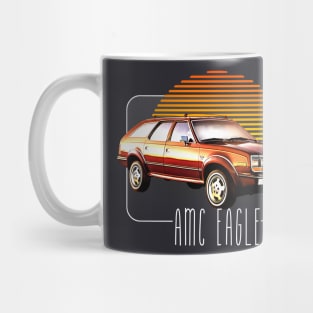 AMC Eagle // Retro Classic Car Lover Design Mug